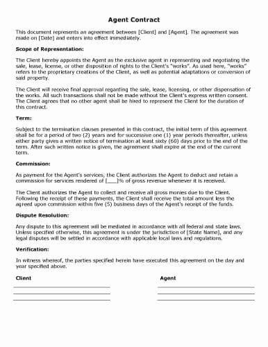Personal assistant Agreement Best Of 32 Sample Contract Templates In Microsoft Word