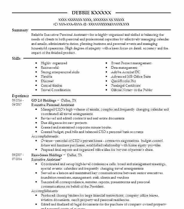 Personal assistant Agreement Fresh 15 Personal assistant Resume