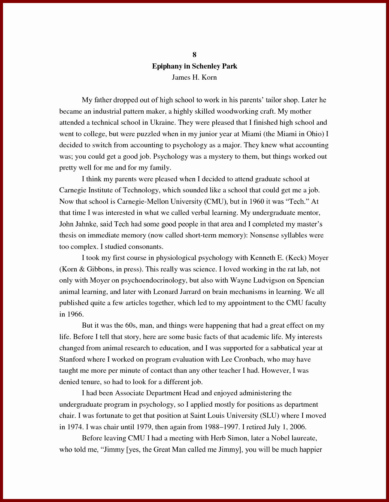 Personal Background Essay Examples Elegant 15 Author Biography Example