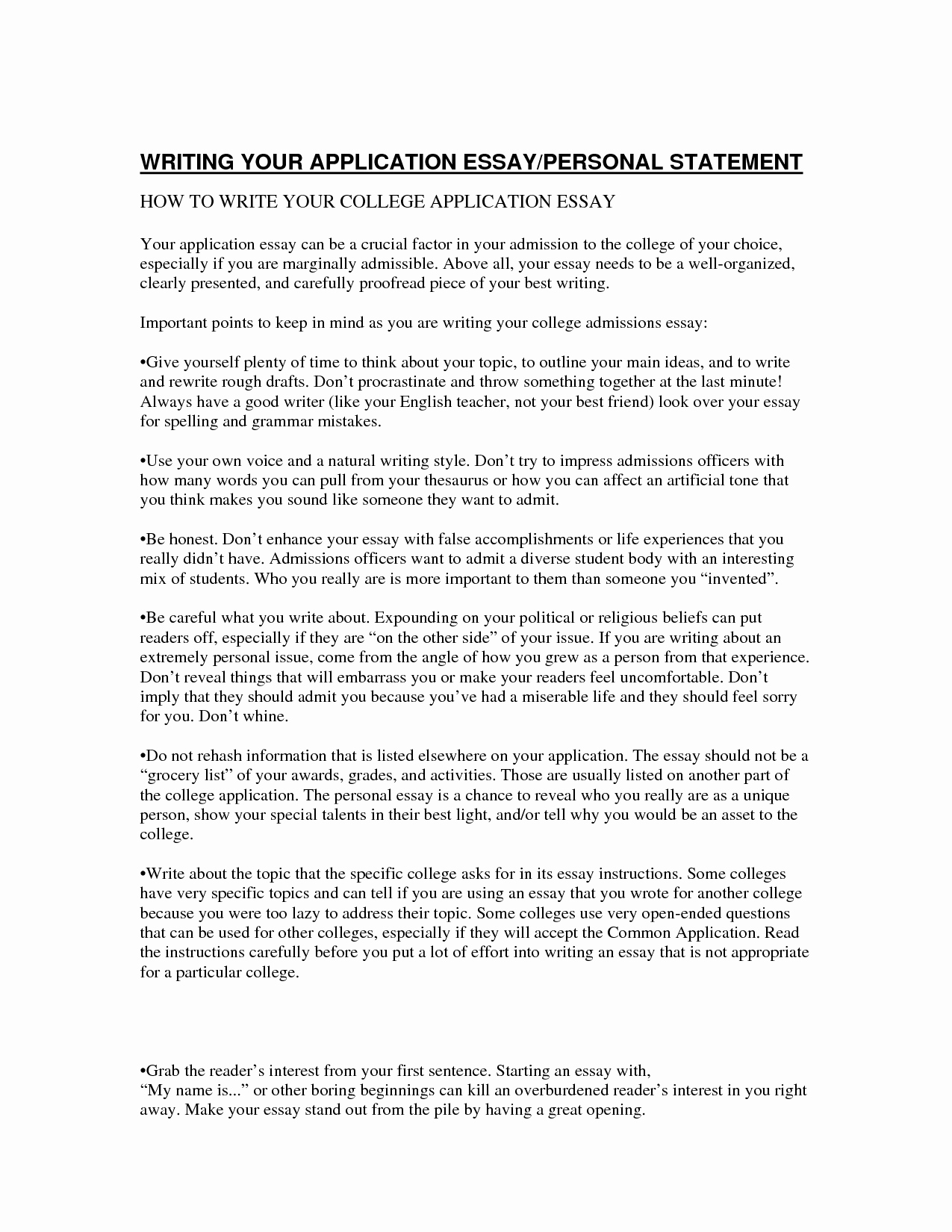 Personal Essay for College format Awesome Essay Examples College Scholarship Essay Examples Good