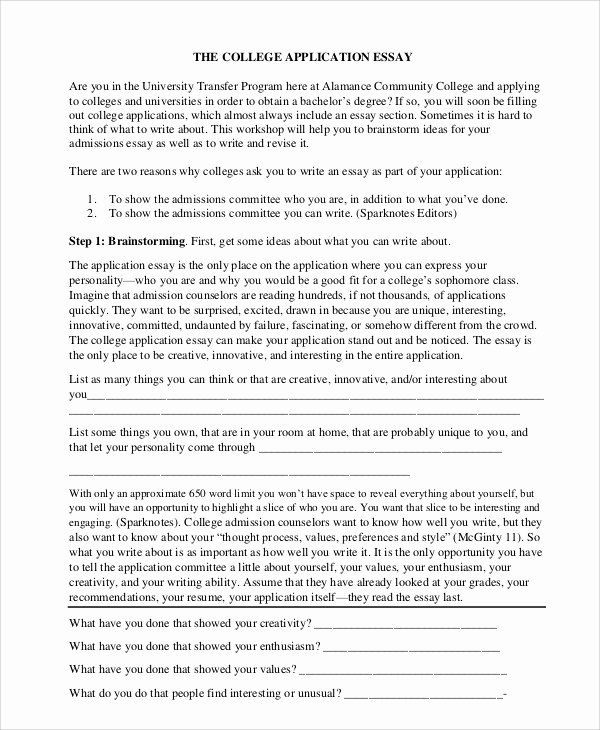 Personal Essay for College format Inspirational How to Write A Personal Statement for College Transfer