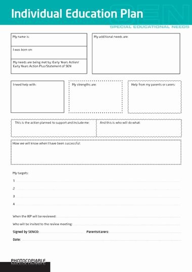 Personal Learning Plan Template Lovely Initials Student Centered Resources and Individual