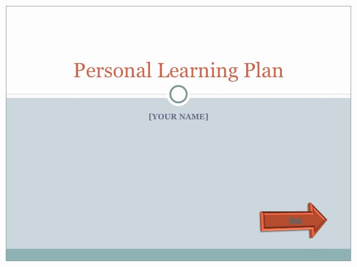 Personal Learning Plan Template Luxury Personal Learning Plan Template
