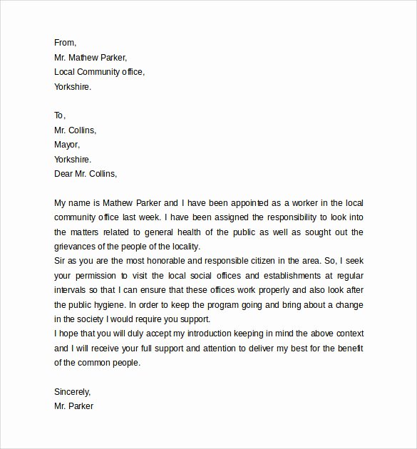 Personal Letter format Template Awesome 11 Personal Letter formats Doc Pdf