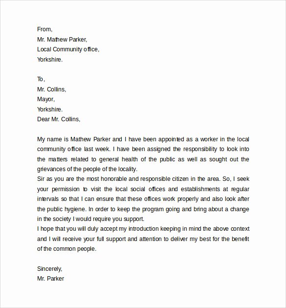 Personal Letter format Template Awesome 11 Personal Letter formats Doc Pdf