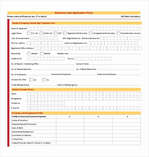 Personal Loan Application form Template Beautiful 10 Loan Application Templates Pdf Doc