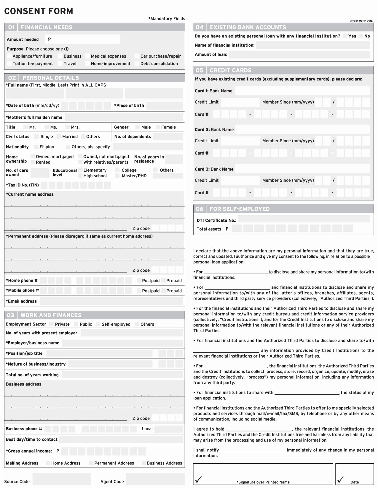 Personal Loan Application form Template New Citibank &quot;citi Instalment Loan&quot; Personal Loan Loan