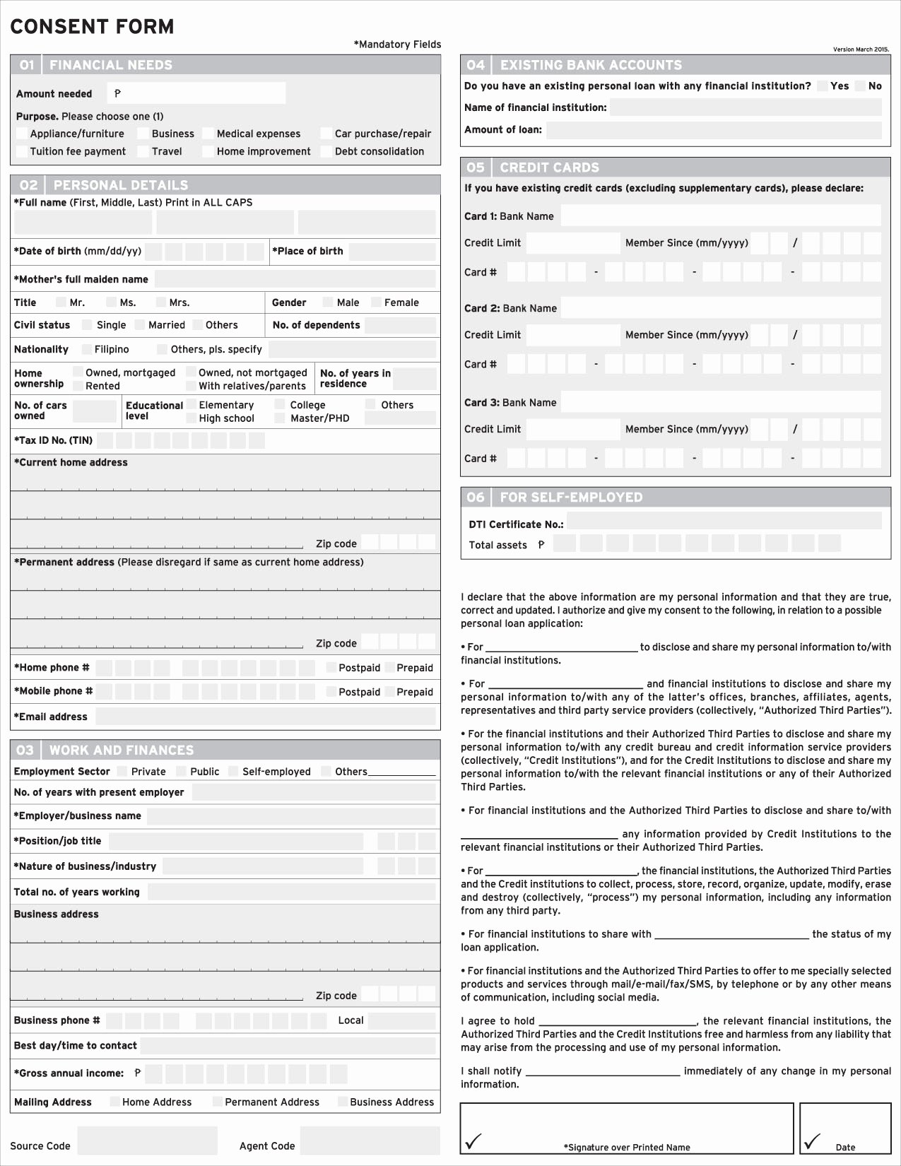 Personal Loan Application form Template New Citibank &quot;citi Instalment Loan&quot; Personal Loan Loan