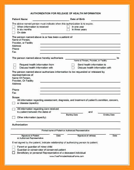 Personal Medical History form Template Fresh 12 13 Personal Health Records Template