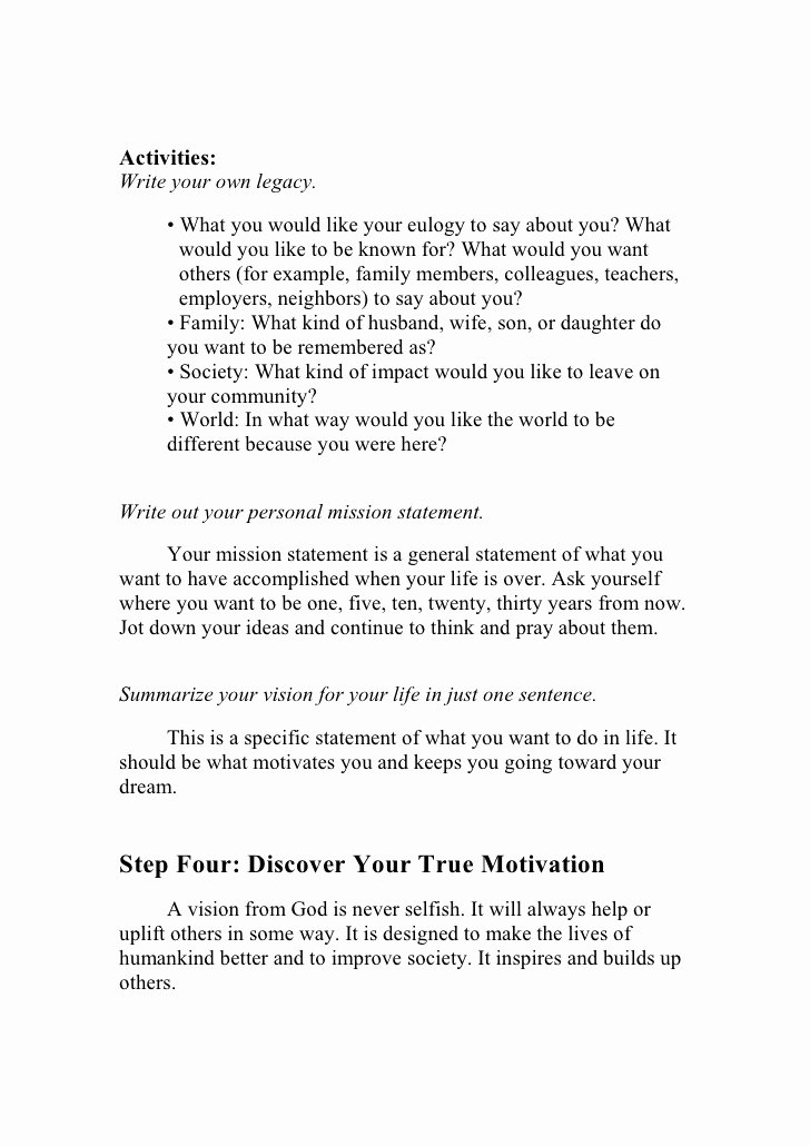 Personal Statement Of Faith Template Awesome Write Down Your Personal Statement Of Faith