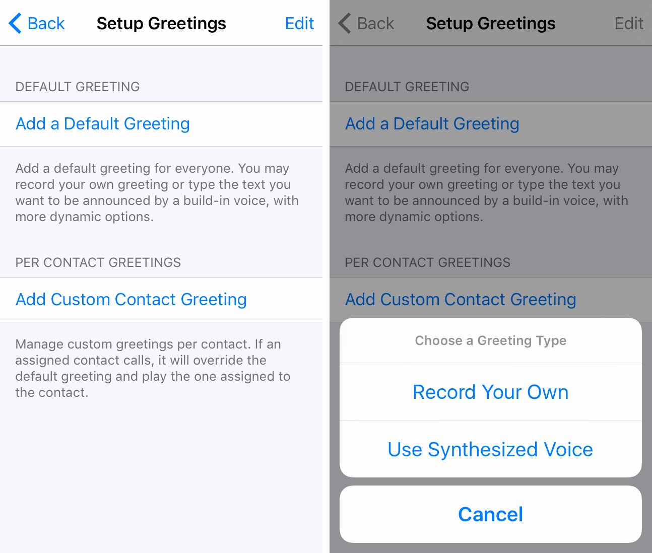 Personal Voicemail Messages Examples New Answeringmachine the Amazing Voicemail Experience Ios
