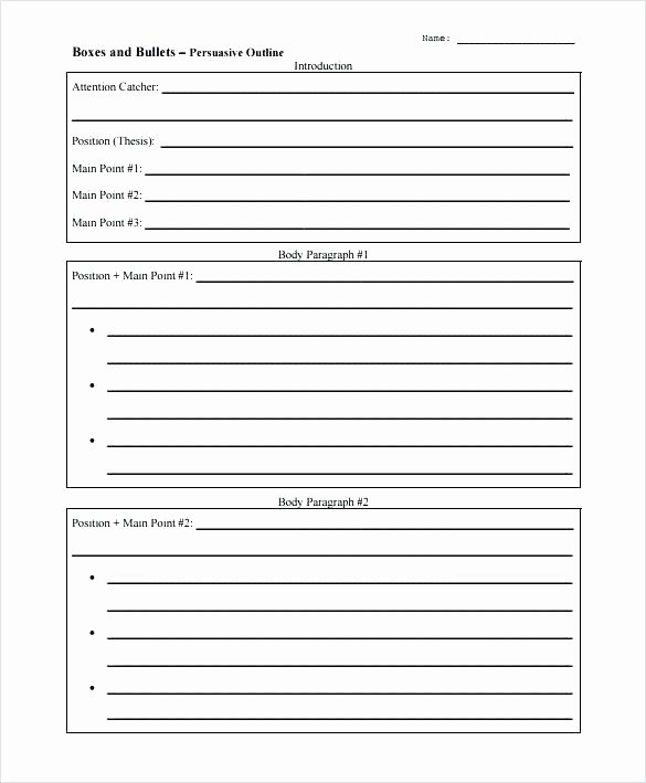 Persuasive Essay Outline High School New Persuasive Essay Examples for Middle School Students