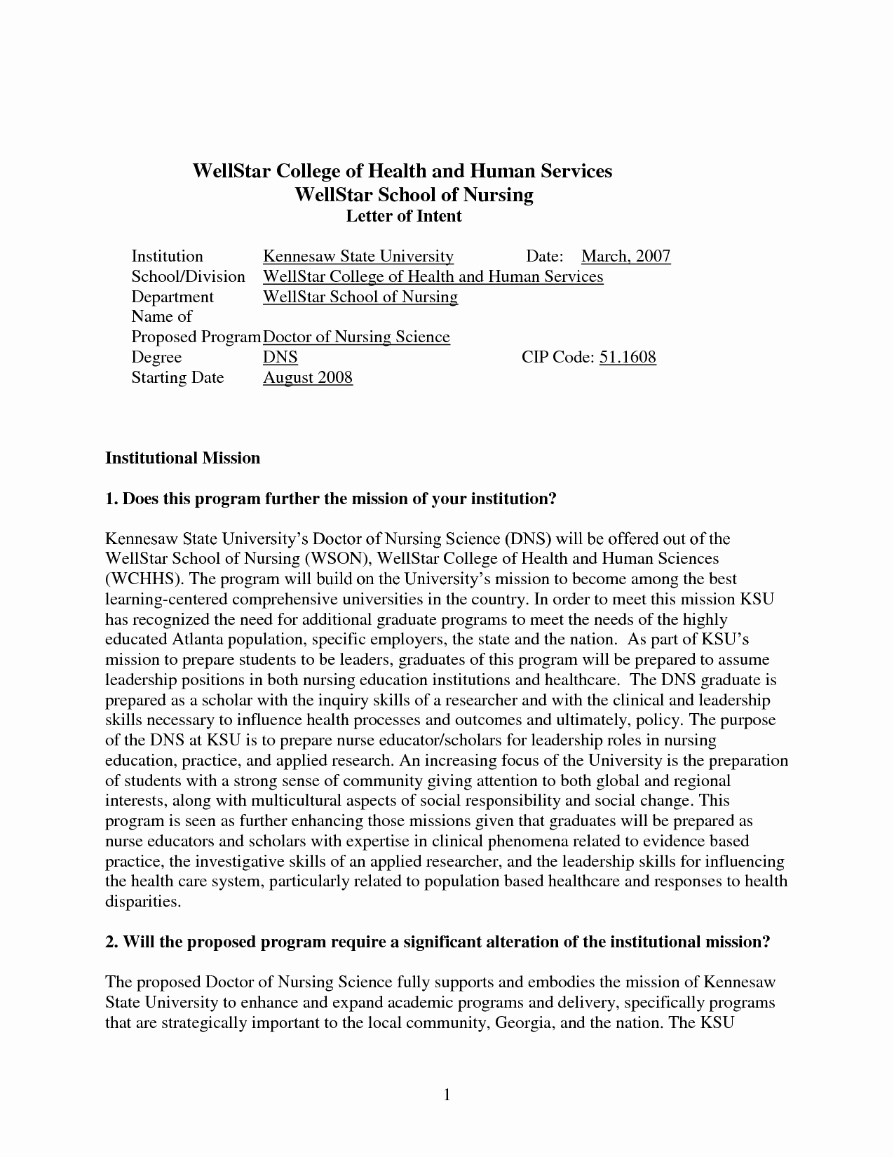 Phd Letter Of Intent Sample Best Of Sample Letter Intent for Grad School Admission