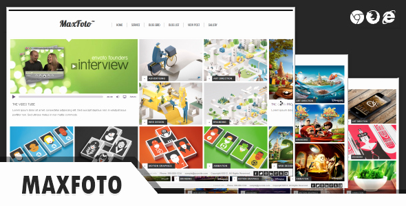 Photo Gallery Template HTML5 Inspirational Maxfoto Clean Gallery HTML5 Template by Thana