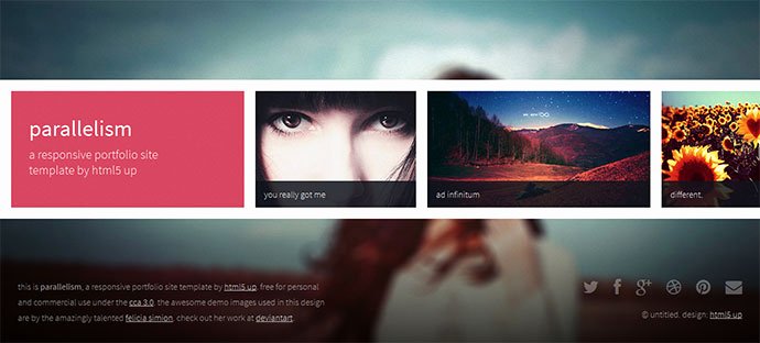 Photo Gallery Template HTML5 Unique 15 Creative &amp; Beautiful Grid HTML Website Templates