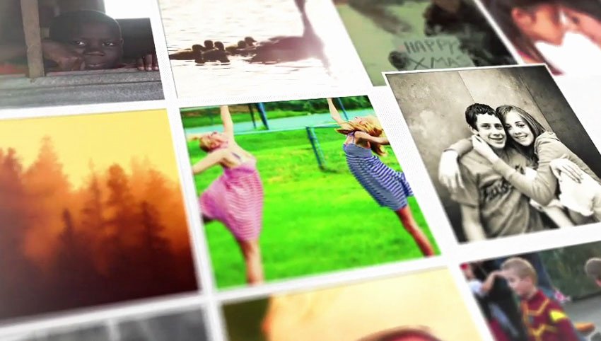 Photo Mosaic after Effects Awesome 10 Easy Slideshow Templates for Adobe after Effects