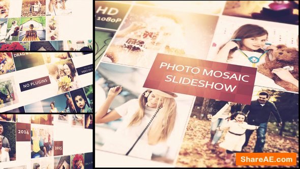 Photo Mosaic after Effects Fresh Videohive Mosaic Slideshow Free after Effects