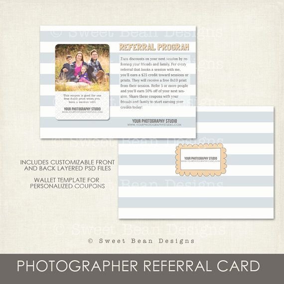 Photography Coupon Template Elegant 17 Best Graphy Referal Images On Pinterest