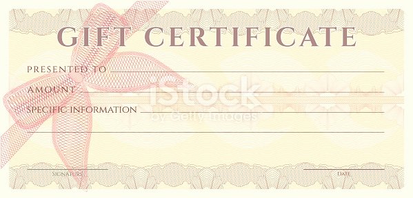 Photography Coupon Template New Voucher Gift Certificate Coupon Ticket Template Guilloche