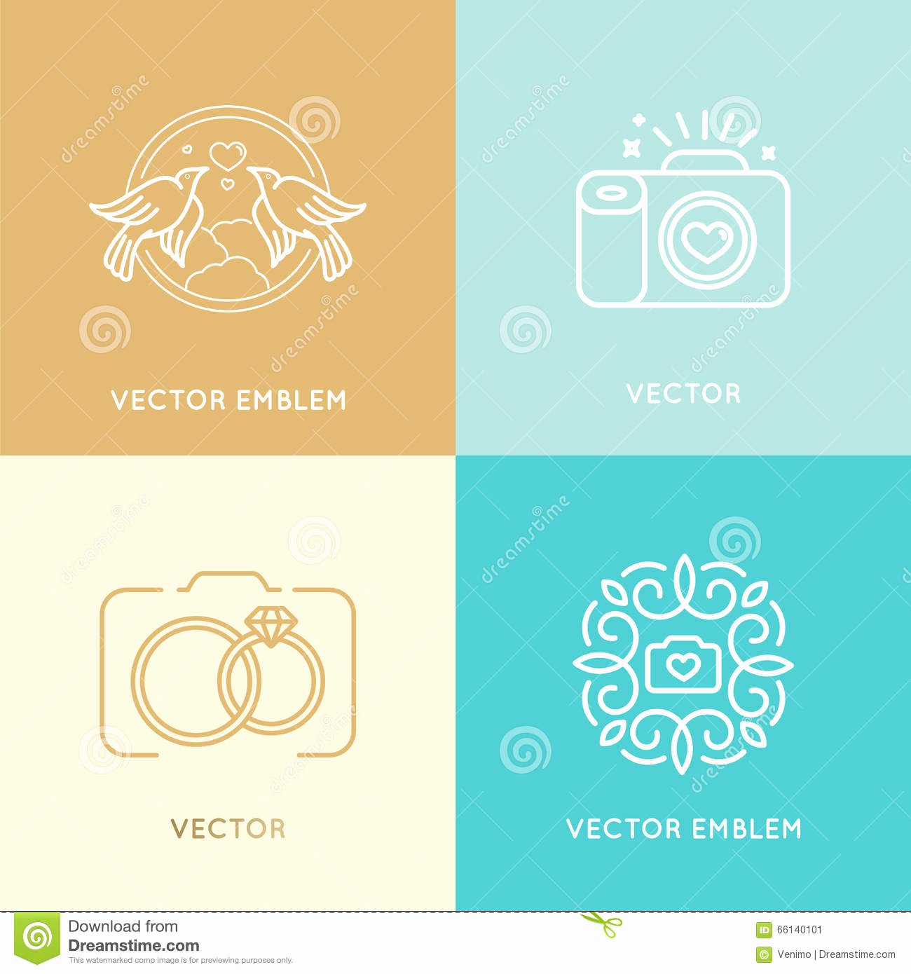 Photography Logo Design Templates Best Of Vector Set Wedding Graphy Logo Design Templates