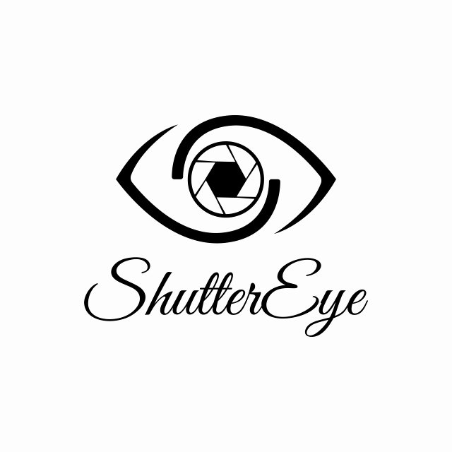 Photography Logo Design Templates Unique Vector Shutter Eye Photography Logo Design Template Black