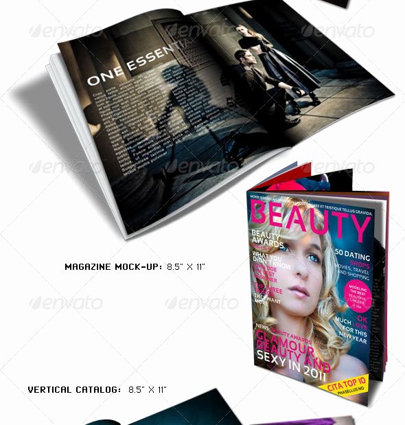 Photoshop Magazine Cover Template Beautiful 25 Shop &amp; Indesign Magazine Cover Templates