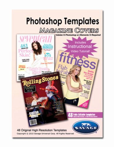 Photoshop Magazine Cover Template Beautiful Savage Adobe Shop Templates Magazine Covers