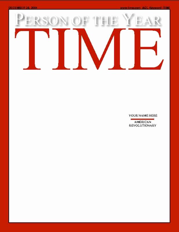 Photoshop Magazine Cover Template Best Of Time Magazine Template