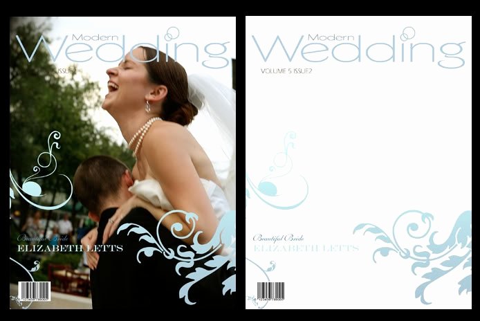 Photoshop Magazine Cover Template Elegant Wedding Magazine Frame Cover Shop Templates Psd V3