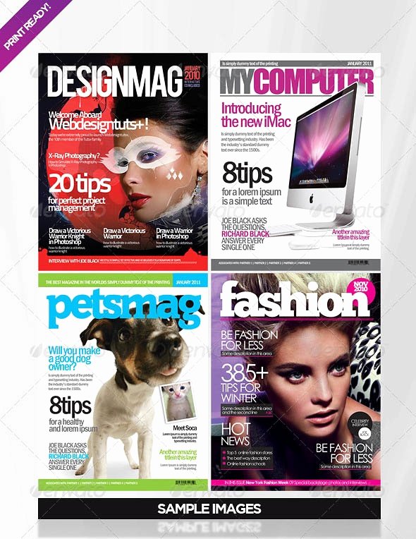 Photoshop Magazine Cover Template Inspirational 110 Best Exemples Indesign Images On Pinterest