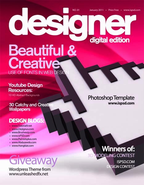 Photoshop Magazine Cover Template Luxury 30 Free Collection Templates for Brochures