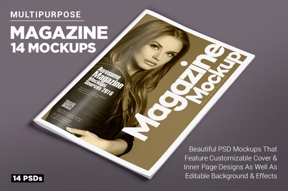 Photoshop Magazine Cover Template Unique Magazine Cover Psd Templates 54 Free Psd Ai Vector