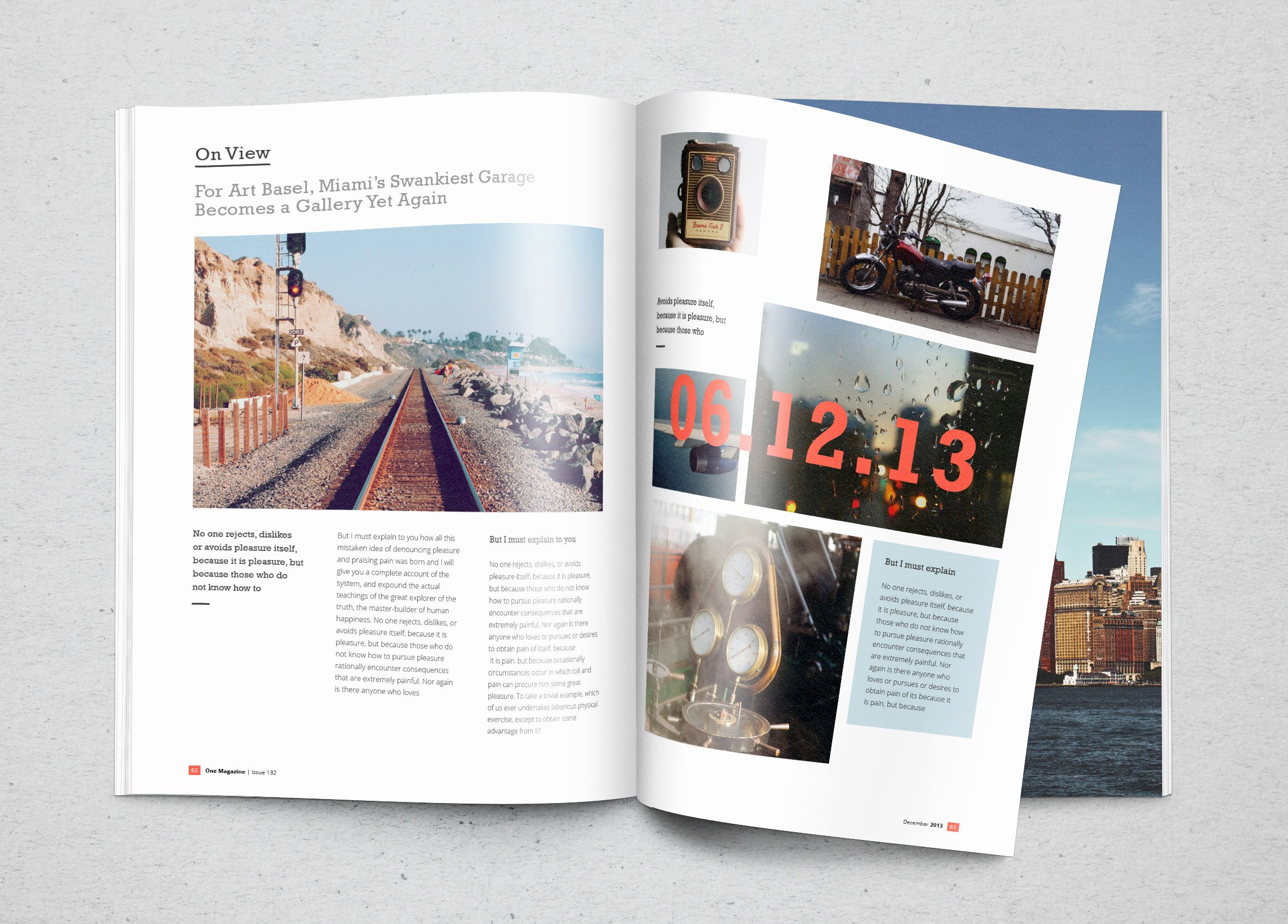 Photoshop Magazine Template Unique Realistic Magazine Mockup