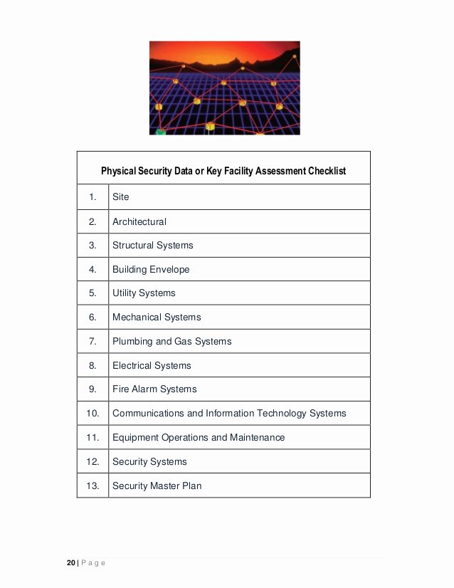 Physical Security Audit Checklist Best Of the Physical Security &amp; Risk Management Book