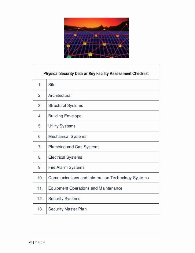 Physical Security Audit Checklist Best Of the Physical Security &amp; Risk Management Book