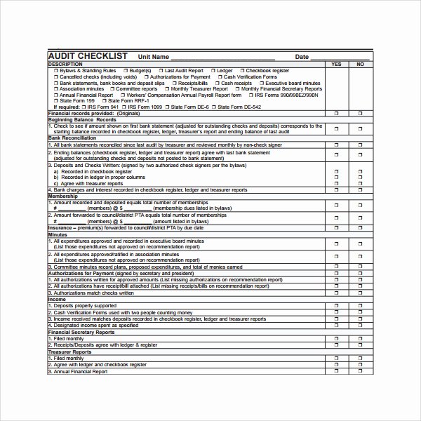 Physical Security Checklist Template Luxury 28 Of Security Audit Checklist Template