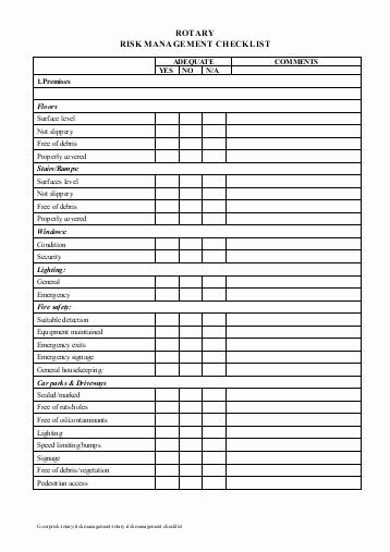 Physical Security Inspection Checklist Inspirational Security Audit Facility Security Audit Checklist