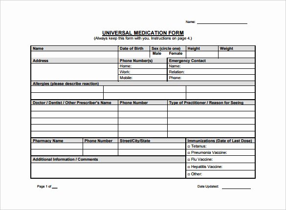 Physician order forms Templates Inspirational 10 Doctor Prescription Templates Pdf Doc