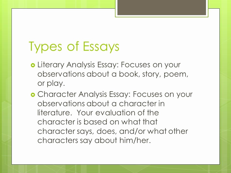 Picture Book Analysis Essay New the Essay Ppt Video Online