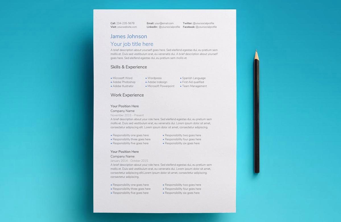 Picture Book Template Google Docs Best Of Google Docs Resume Templates 10 Free formats to Download