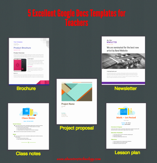 Picture Book Template Google Docs Fresh 5 Excellent Google Docs Templates for Teachers