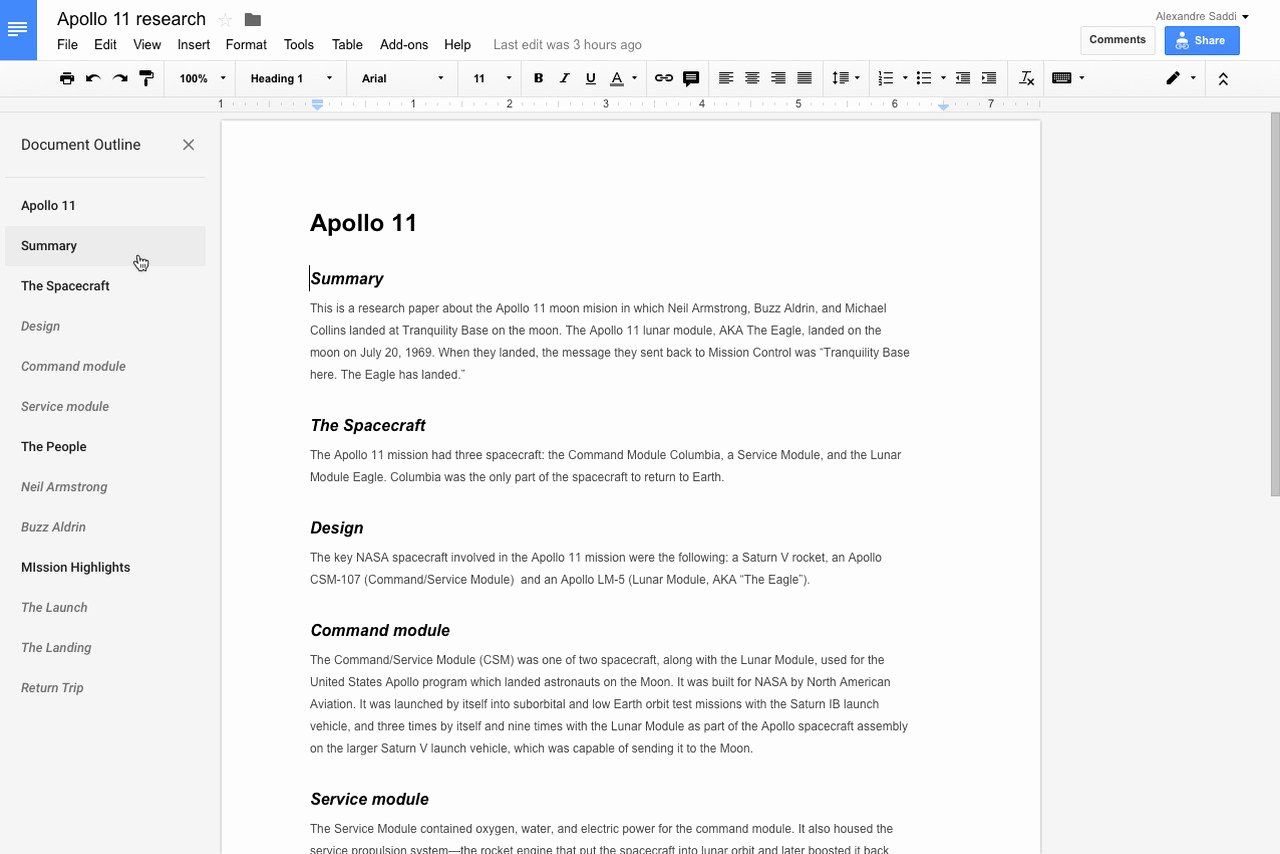 Picture Book Template Google Docs Fresh Google S New Docs Outline tool Will Make It Easier to