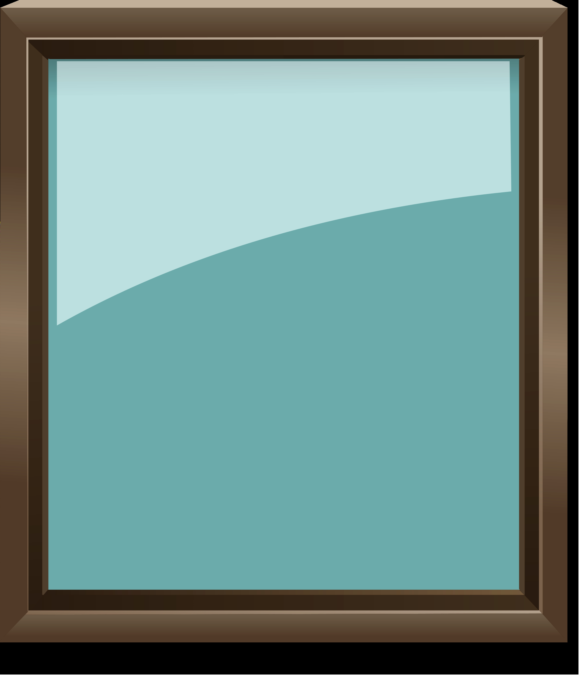 Picture Frame Vector Beautiful Glass Picture Frame Vector Clipart Image Free Stock