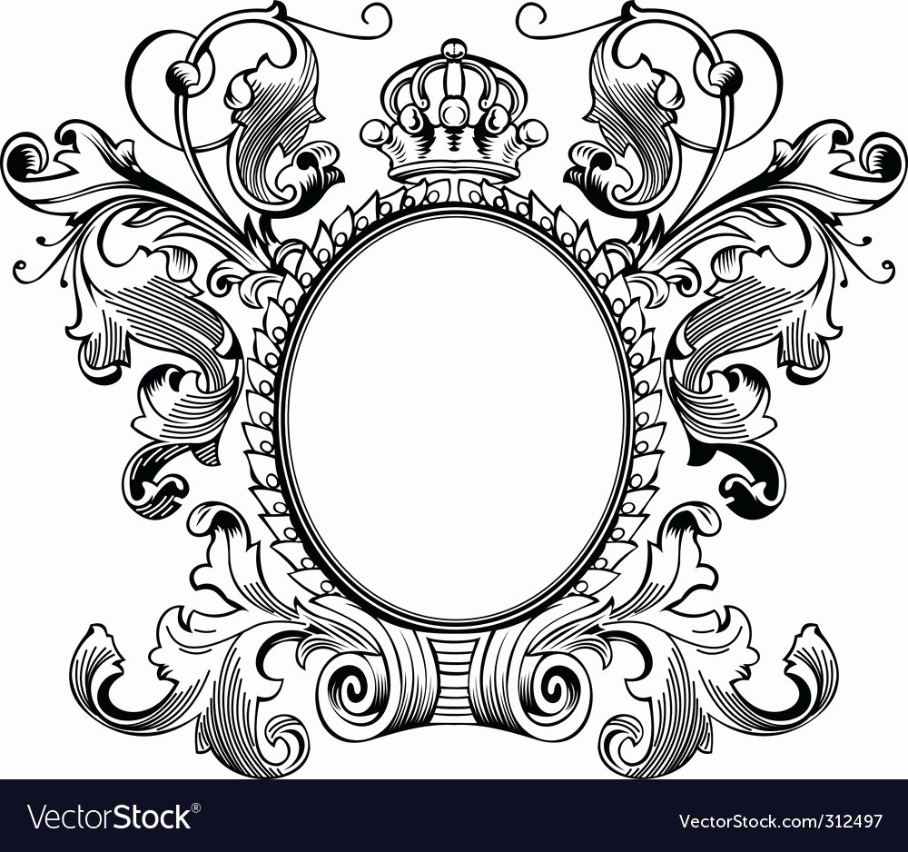 Picture Frame Vector Luxury Vintage Frames Royalty Free Vector Image Vectorstock