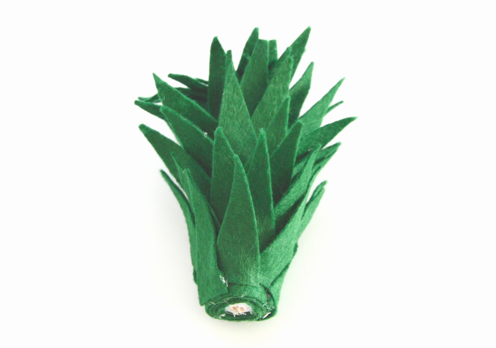 Pineapple Leaf Template Beautiful Vikalpah Diy Pineapple How to Make A 3d Pineapple and