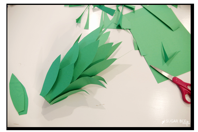 Pineapple Leaves Template Inspirational Super Easy Diy Pineapple Costume Sugar Bee Crafts