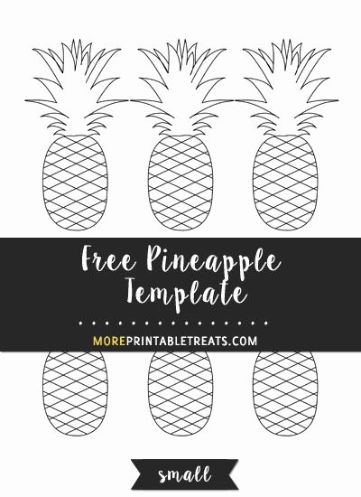 Pineapple Template Printable Inspirational Best 25 Pineapple Template Ideas On Pinterest