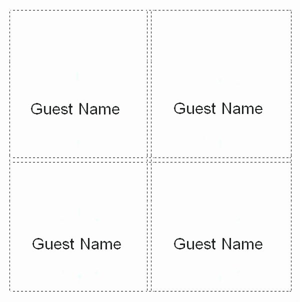 Place Card Template 6 Per Sheet Beautiful Table Layout Generator S Table and Pillow