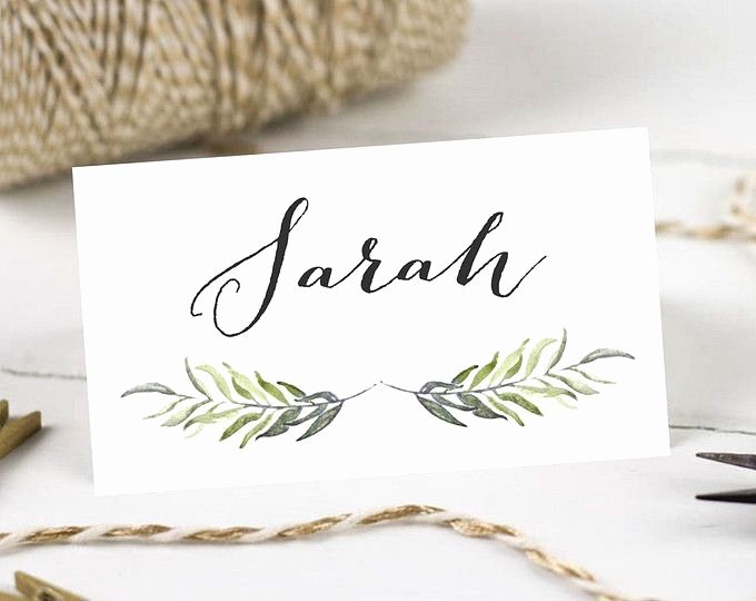 Place Card Template Word 6 Per Sheet Best Of 17 Best Ideas About Printable Place Cards On Pinterest