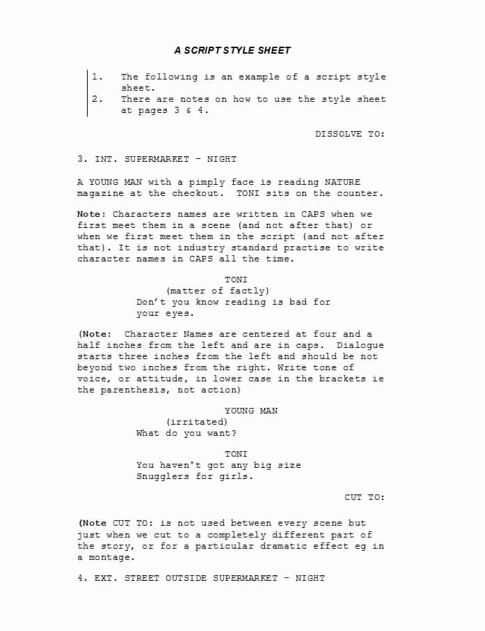 Play format Template Luxury Screenplay Template – Reshinter Design